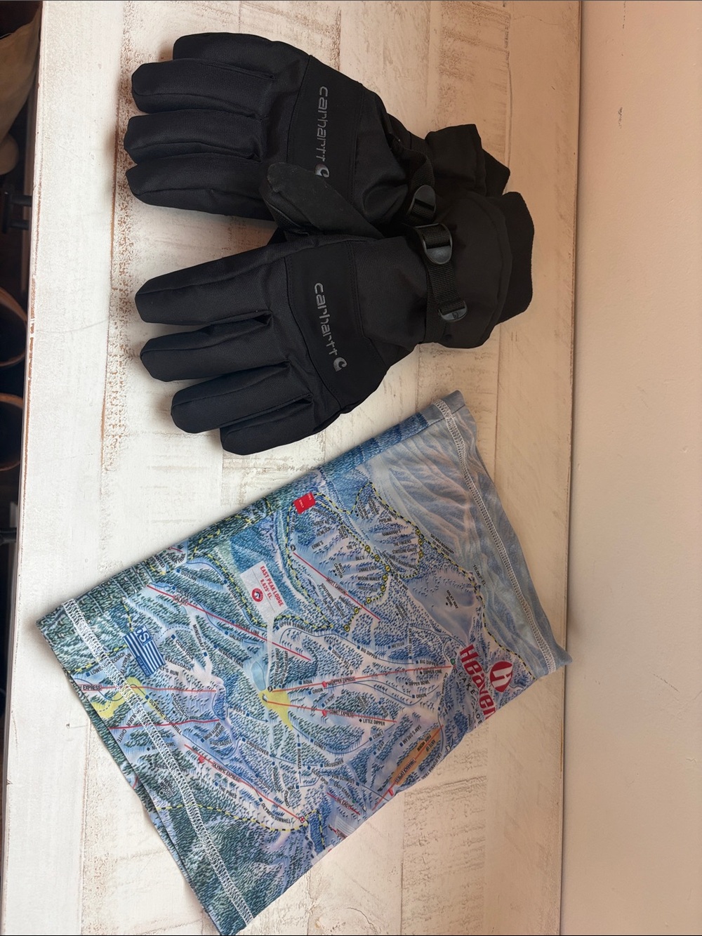 Carhartt Black Waterproof Winter Gloves